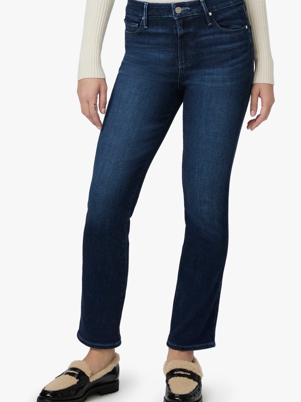 PAIGE Indigo Straight-Leg Jeans